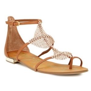 Sam Edelman Tyra Sandal in Tan